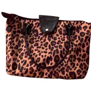 Elizabeth Arden Cheetah Makeup Tote